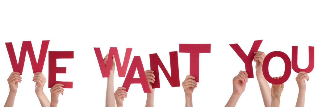 We Want You
