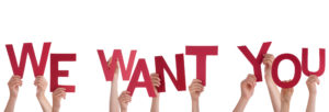 We Want You