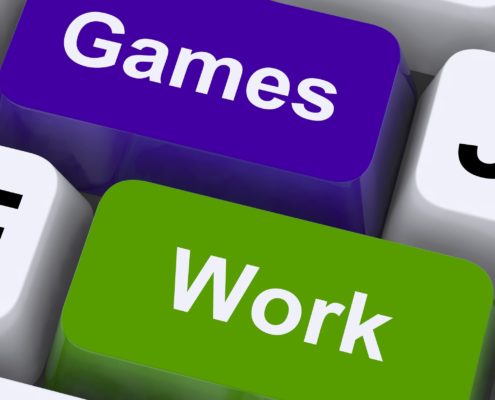 games and work