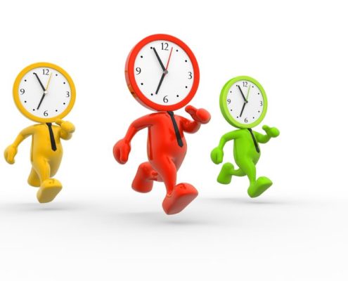 Running Behind Schedule