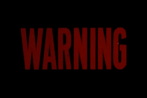 warning